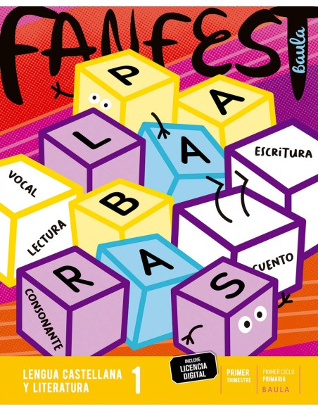 PALABRAS LENGUA CASTELLANA 1ºEP CATALUNA 22 FANFEST